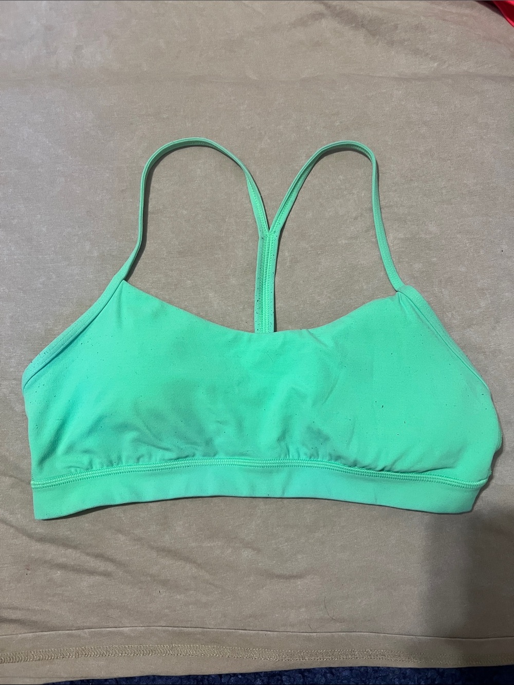 Louis Vuitton Mint Green Strappy Sports Bralette